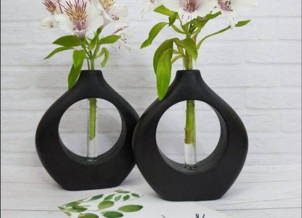 قالب سیلیکونی سنگ مصنوعی سان سیلیکون طرح گلجا دونات بزرگ