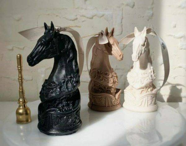 قالب سیلیکونی شمع سان سیلیکون طرح کاوالی