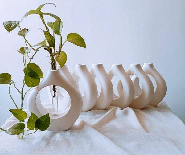 قالب سیلیکونی سنگ مصنوعی سان سیلیکون طرح گلجا دونات بزرگ