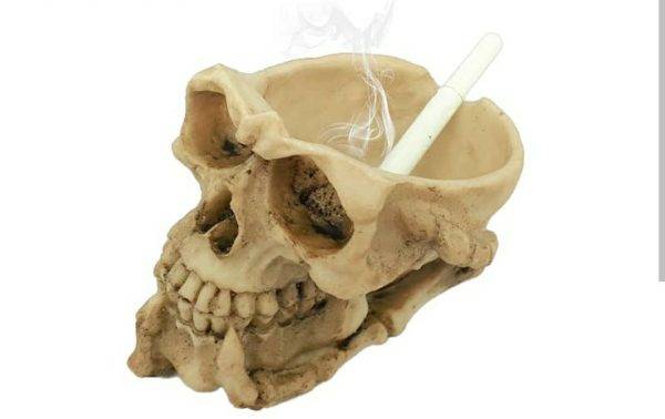 قالب سیلیکونی سنگ مصنوعی سان سیلیکون طرح زیرسیگاری جمجمه۰۲۳