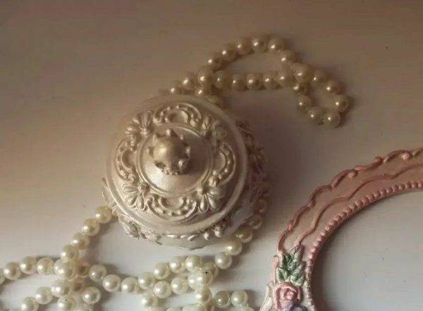 قالب سیلیکونی سنگ مصنوعی سان سیلیکون طرح قندان گلدار