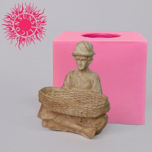 قالب سیلیکونی سنگ مصنوعی زیرسیگاری دستفروش