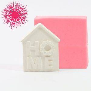 قالب سیلیکونی شمع سان سیلیکون طرح کلبه (HOME)