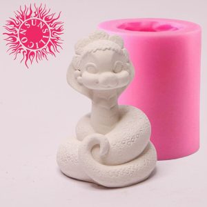 قالب سیلیکونی شمع سان سیلیکونی طرح مار