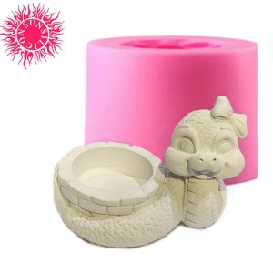 قالب سیلیکونی سنگ مصنوعی سان سیلیکون طرح جاوارمری مار کد 0260