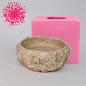 قالب سیلیکونی سنگ مصنوعی ظرف هفت‌سین ( جاسبزه)